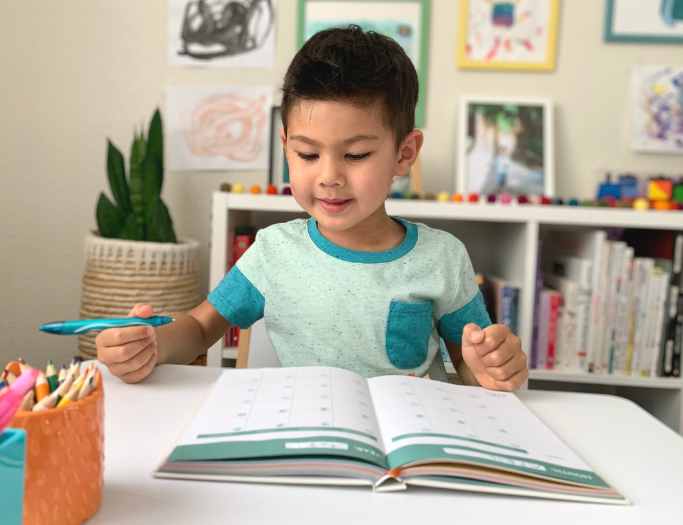 Een boek/journal voor kinderen van gescheiden ouders. Heeft dat zin?