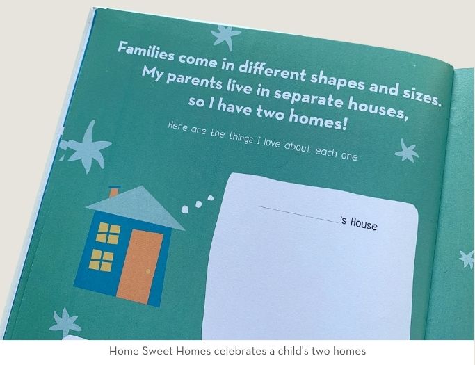 Home Sweet Homes, A Journal & Planner For Co-parents & Child (English version)